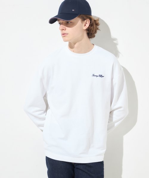 TOMMY HILFIGER(トミーヒルフィガー)/【オンライン限定】裏毛スモールロゴスウェット/img09