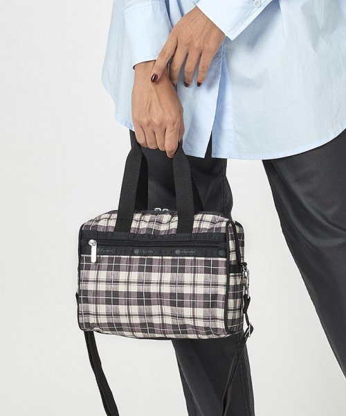 EVERYDAY SM SATCHELオータムブラックチェック EVERYDAY SM