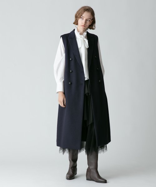 ソフトチュールティアードスカート 詳細画像 167cm B80 W65 H89　着用サイズ：02