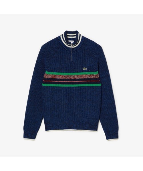 LACOSTE Mens(ラコステ　メンズ)/フランスメイドハーフジップニットセーター/img04