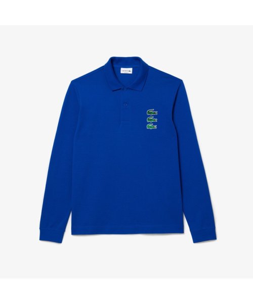 LACOSTE Mens(ラコステ　メンズ)/タイムラインクロック長袖ポロシャツ/img04