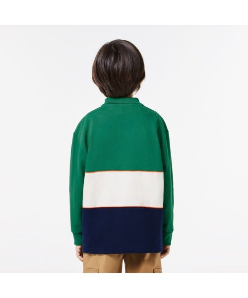 LACOSTE KIDS(ラコステ　キッズ)/カラーブロックJUNIOR長袖ポロシャツ/img02