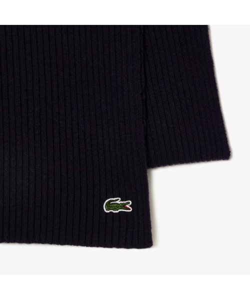 LACOSTE UNISEX(ラコステ　ユニセックス)/リブニットマフラー/img01