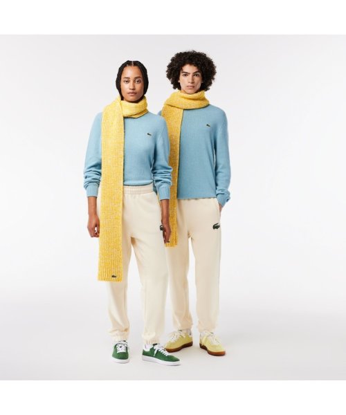 LACOSTE UNISEX(ラコステ　ユニセックス)/アルパカブレンドコットンニットマフラー/img01