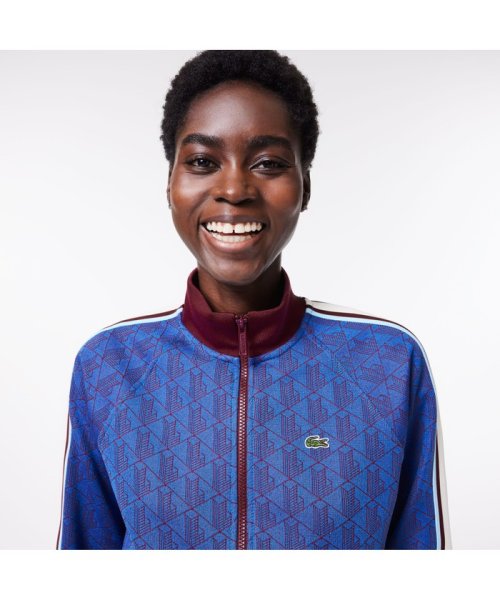 モノグラムジャカードトラックジャケット 