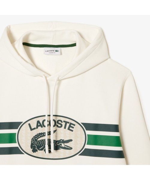 LACOSTE Mens(ラコステ　メンズ)/モノグラムレイヤードオーバルロゴスウェットフーディー/img04