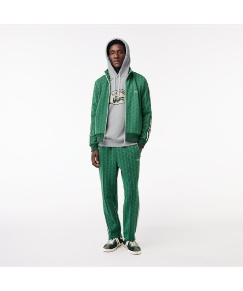 LACOSTE Mens(ラコステ　メンズ)/モノグラムレイヤードオーバルロゴスウェットフーディー/img08