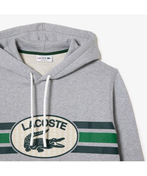 LACOSTE Mens(ラコステ　メンズ)/モノグラムレイヤードオーバルロゴスウェットフーディー/img10