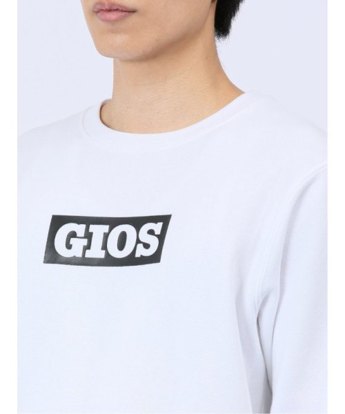 TAKA-Q(タカキュー)/【WEB限定】ジオス/GIOS 裏起毛ボックスロゴ クルートレーナー メンズ Tシャツ カットソー カジュアル インナー ビジネス ギフト プレゼント/img16