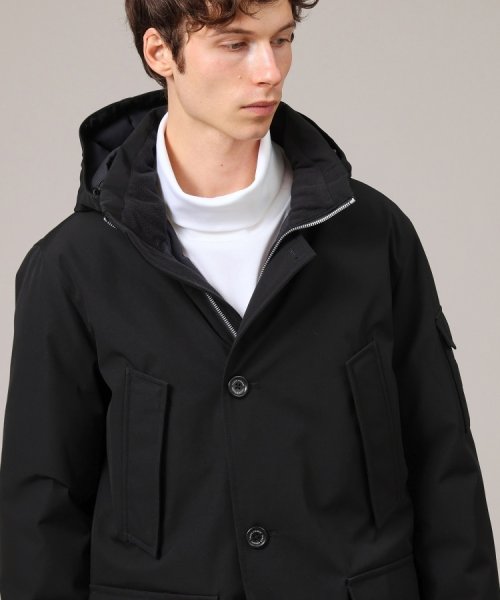 【河田フェザー】クラシック ダウン ブルゾン 