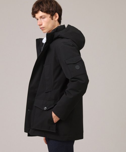 【河田フェザー】クラシック ダウン ブルゾン 