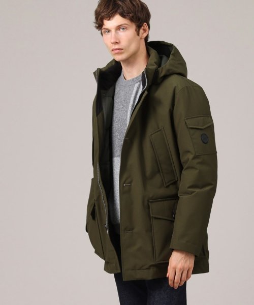 【河田フェザー】クラシック ダウン ブルゾン 