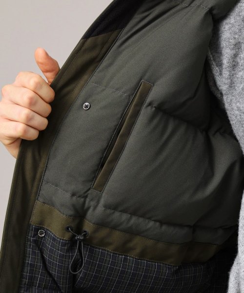 【河田フェザー】クラシック ダウン ブルゾン 