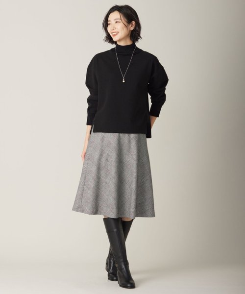 J.PRESS LADIES（LARGE SIZE）(J．プレス　レディス（大きいサイズ）)/ニードルパンチ ハイネック カットソー/img03