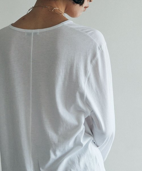 marjour(マージュール)/COTTON MODAL TEE/img09