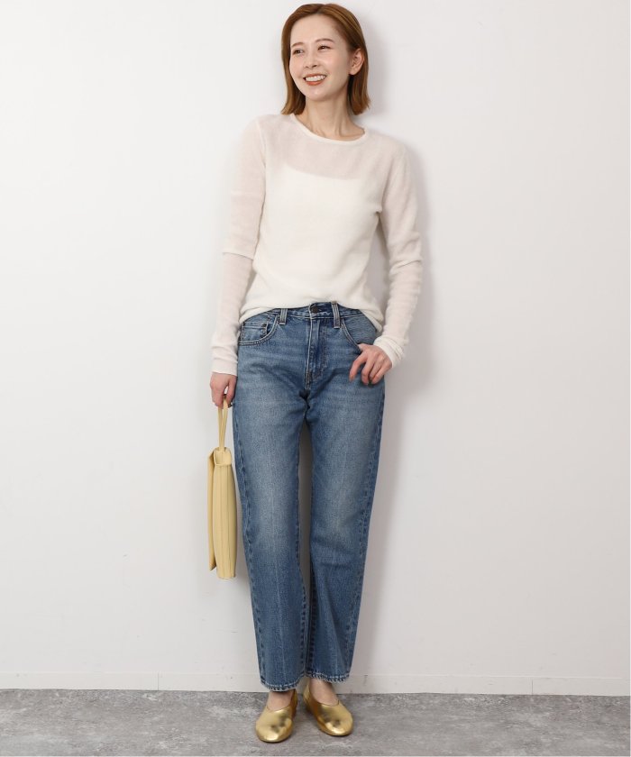 AMERICAN VINTAGE/アメリカンヴィンテージ】シアークルーネックニット