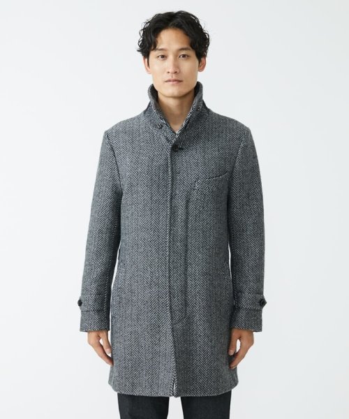 尾州ツイード / ロングコート 