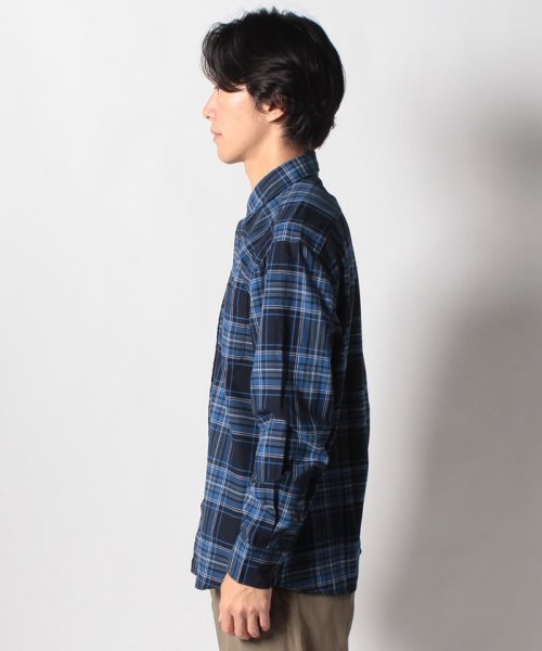 BENETTON (mens)(ベネトン（メンズ）)/胸ポケット付き長袖コットンチェックシャツ/img13