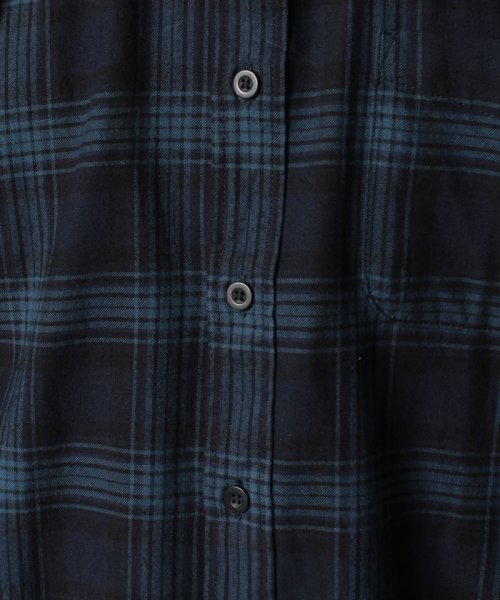 BENETTON (mens)(ベネトン（メンズ）)/胸ポケット付き長袖コットンチェックシャツ/img28