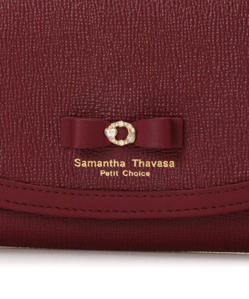 Samantha Thavasa Petit Choice(サマンサタバサプチチョイス)/オータムカラーリボン 長財布/img04