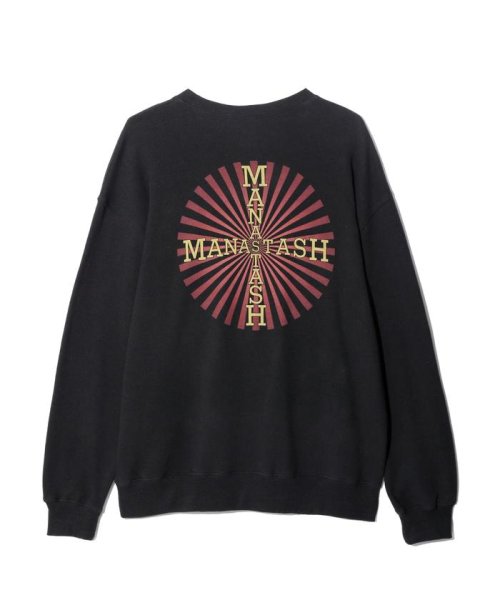 MANASTASH(マナスタッシュ)/MANASTASH/マナスタッシュ/CASCADE SWEATSHIRTS CROSS LOGO/img01