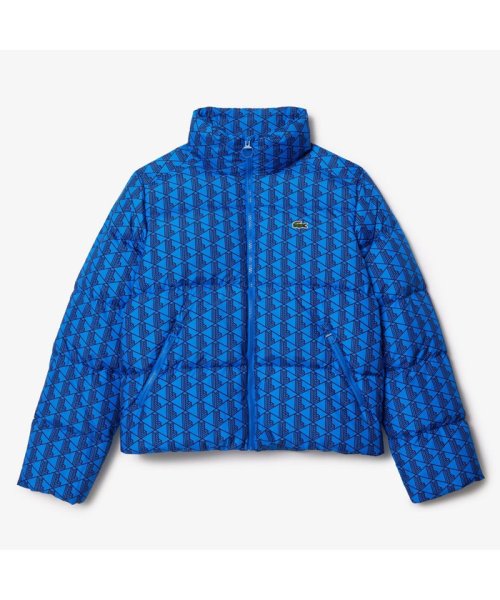 モノグラムプリントダウンジャケット 