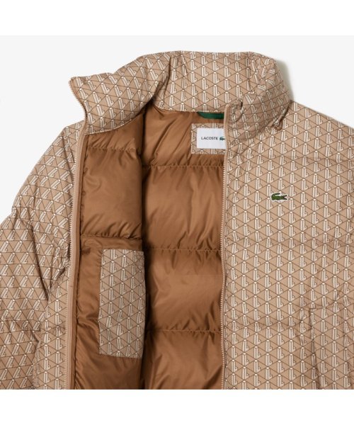 モノグラムプリントダウンジャケット 