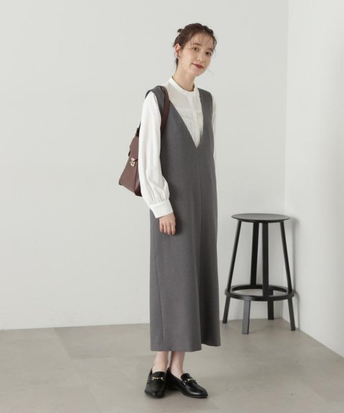 N Natural Beauty Basic(エヌナチュラルビューティベーシック)/Ｖネックジャンパースカート《S Size Line》/img25