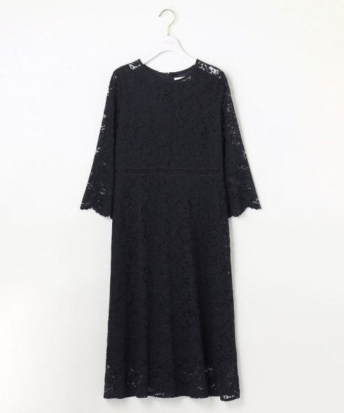 【洗える】総レース ワンピース 