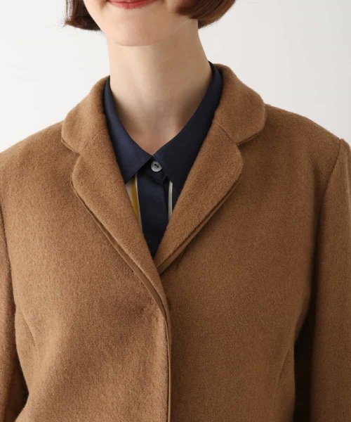 ウールパイルテーラードジャケット 着用サイズ9号