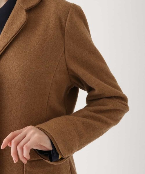 ウールパイルテーラードジャケット 着用サイズ9号