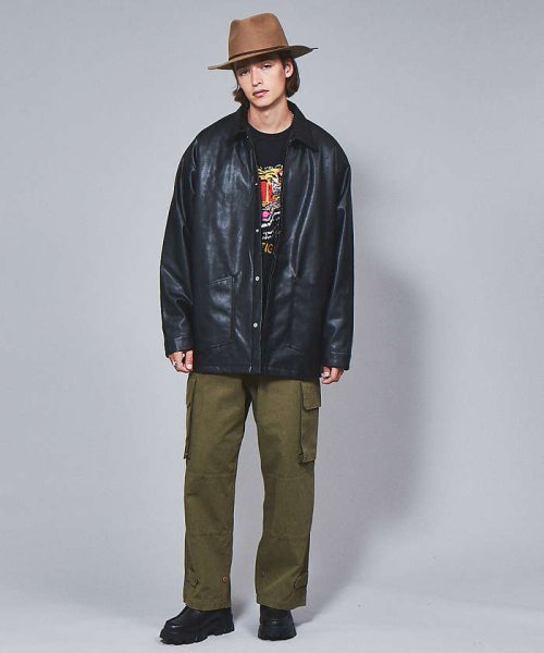 【NUTMEG MILLS/ナツメグミルズ】 / TIGER EMB CREW NUTMEG モデル：H182 B83 W72 H89 MILLS/ナツメグミルズ