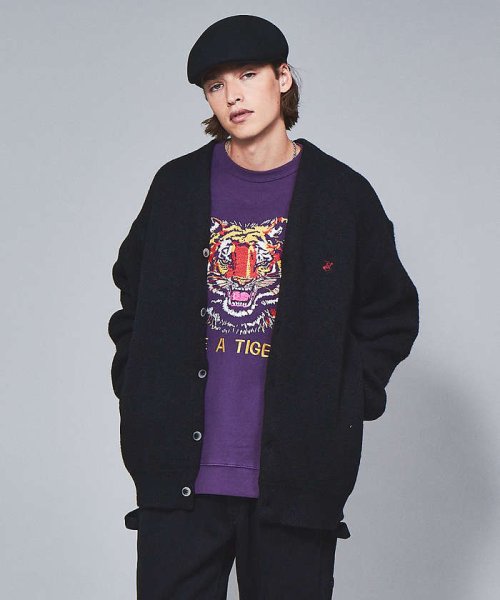 【NUTMEG MILLS/ナツメグミルズ】 / TIGER EMB CREW NUTMEG モデル：H182 B83 W72 H89 MILLS/ナツメグミルズ