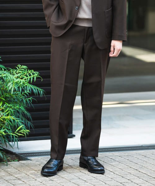 URBAN RESEARCH DOORS(アーバンリサーチドアーズ)/『イージーケア』LIFE STYLE TAILOR　ウールライクツイルコンフォータブルパンツ/img15