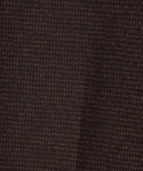 ウールコットンダブルジャガード イージースラックス 