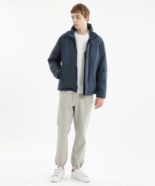 ブリテック BR045 ダウンブルゾン シルキータッチナイロン 