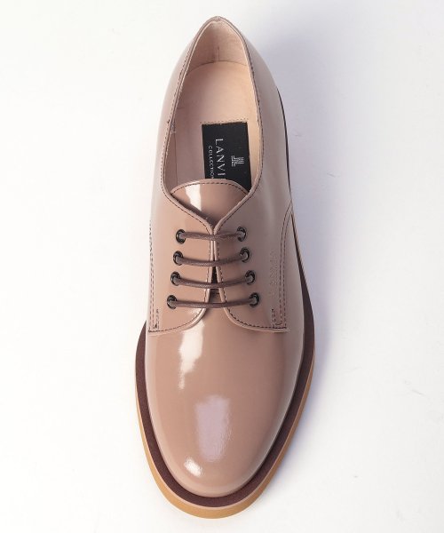 レースアップシューズ 