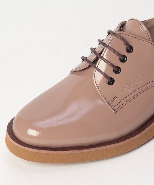 レースアップシューズ 