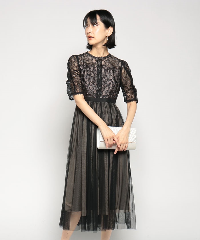 formformaオリジナル】王道シルエットワンピースドレス/結婚式