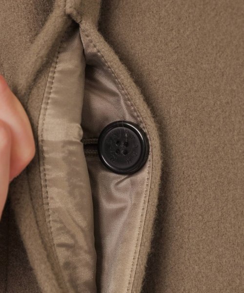 【BANTON/バントン】ファインウールナイロンコート 