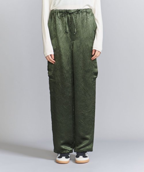 アセテートサテン カーゴパンツ B80 W64 H90