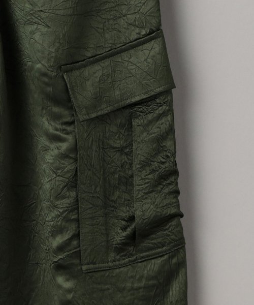 アセテートサテン カーゴパンツ B80 W64 H90