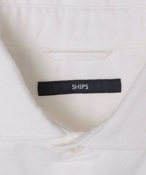 SHIPS MEN(シップス　メン)/SHIPS: ネル ソリッド セミワイドカラー シャツ/img41