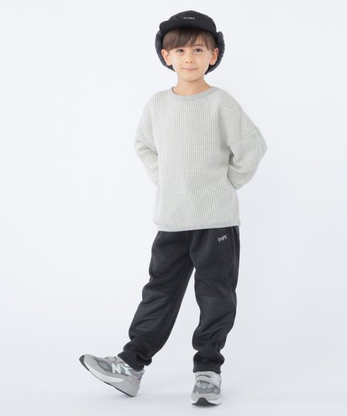 SHIPS KIDS(シップスキッズ)/SHIPS KIDS:100～130cm / ポコポコ ワッフル 長袖 カットソー/img08