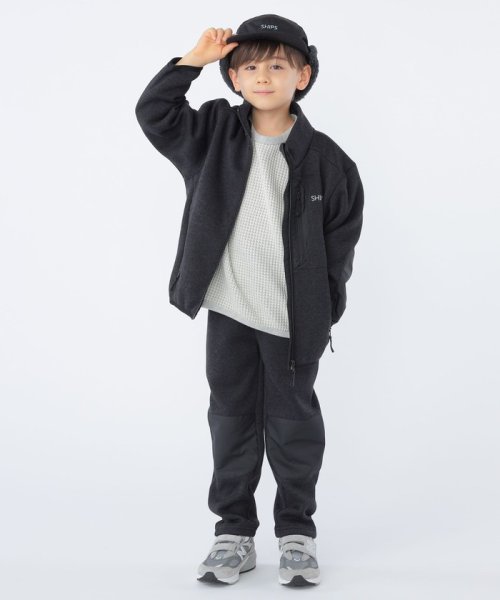 SHIPS KIDS(シップスキッズ)/SHIPS KIDS:100～130cm / ポコポコ ワッフル 長袖 カットソー/img11