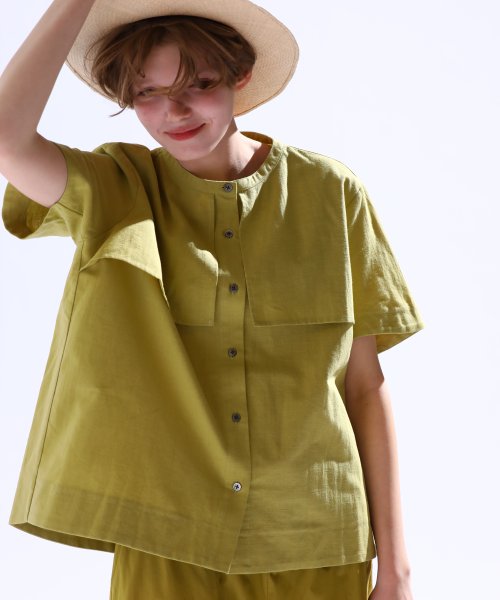 セットアップ対応商品】「KELEN/ケレン」FLAPDESIGNBLOUSE