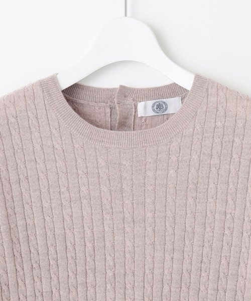 J.PRESS LADIES(J．プレス　レディス)/【洗える】KNIT BASIC クルーネック ニット/img17