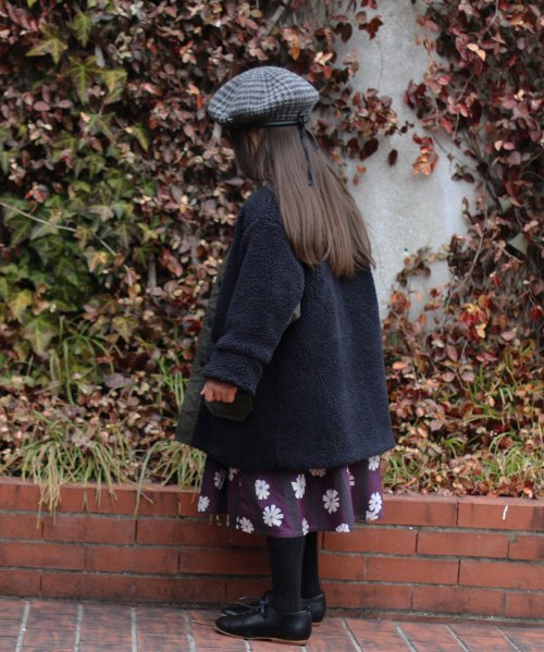 ヒートウォーム シープボア リバーシブルコート 