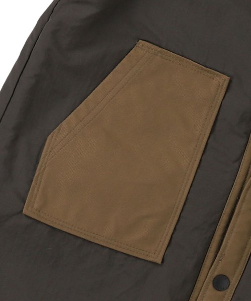 ヒートウォーム シープボア リバーシブルコート 