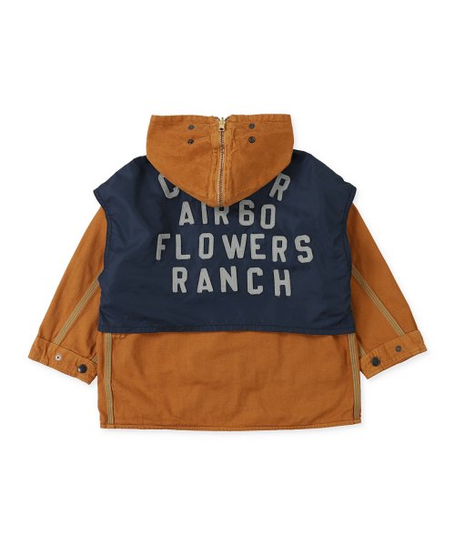 オックス ハンティング リバーシブル ジャケット FLOWER GO TO
